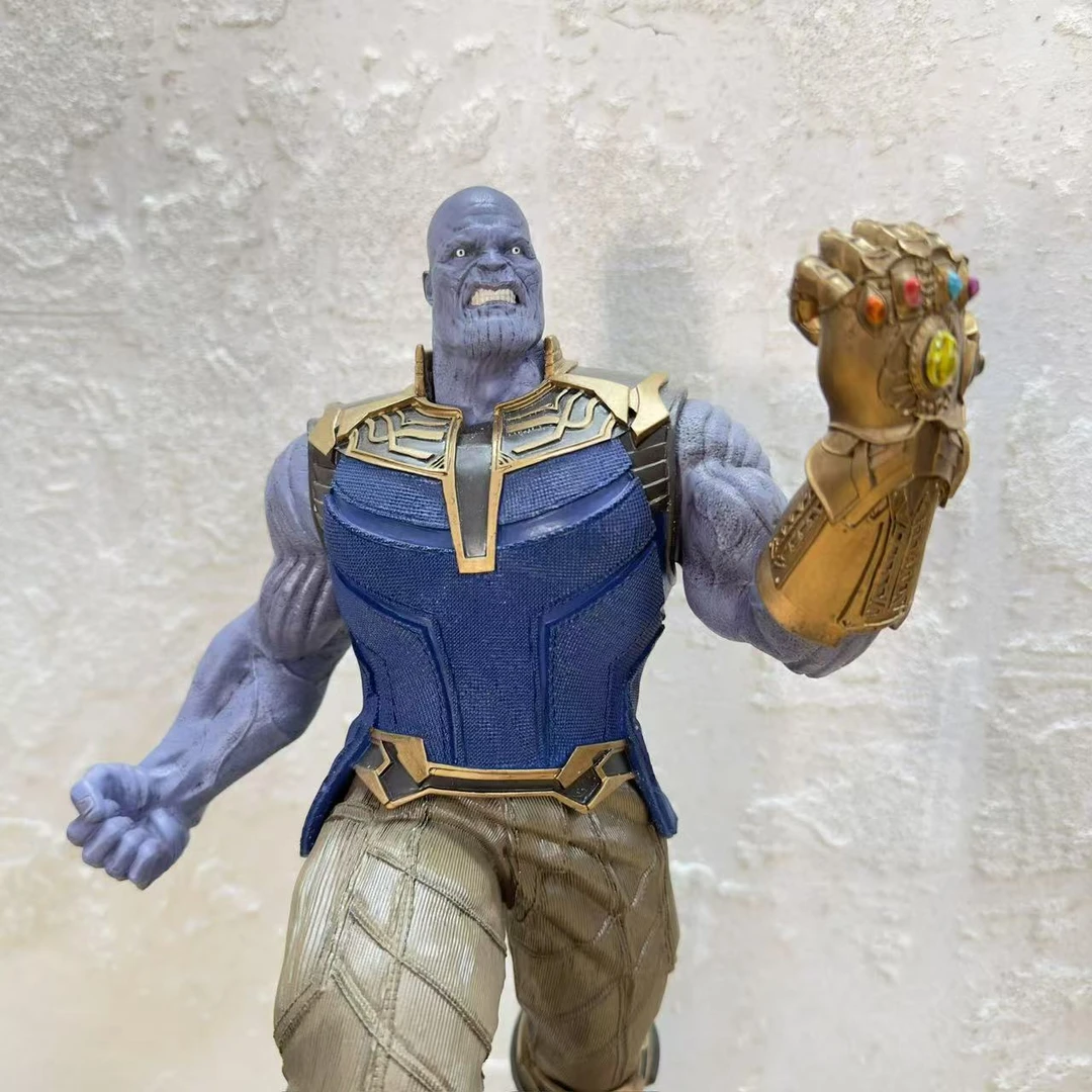 准新品  Marvel漫威复仇者联盟 灭霸摆件38厘米岩石飘浮王座摆件