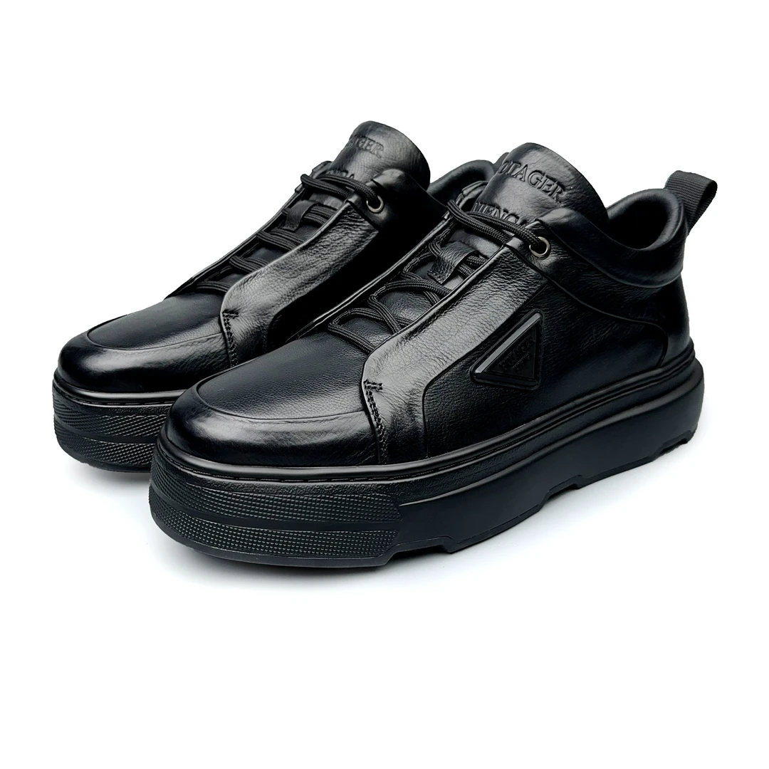 BIEUBRAYR/【有单有棉】高端品质牛皮轻奢时尚百搭休闲皮鞋