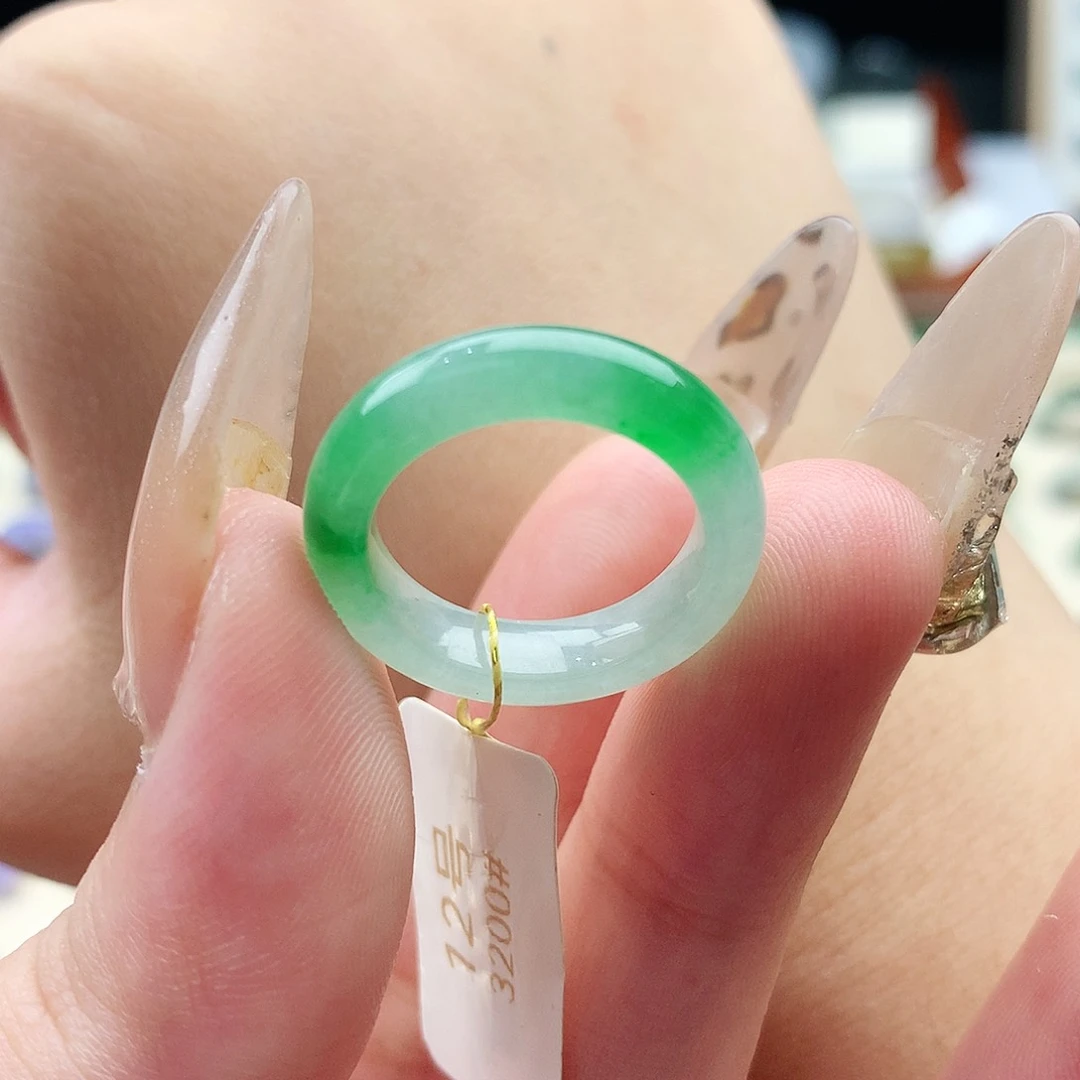 翡翠戒指未镶嵌12号