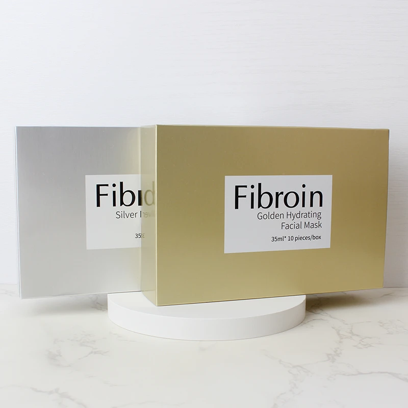 泰国Fibroin菲必丽金色童颜水光面膜银色保湿补水面膜