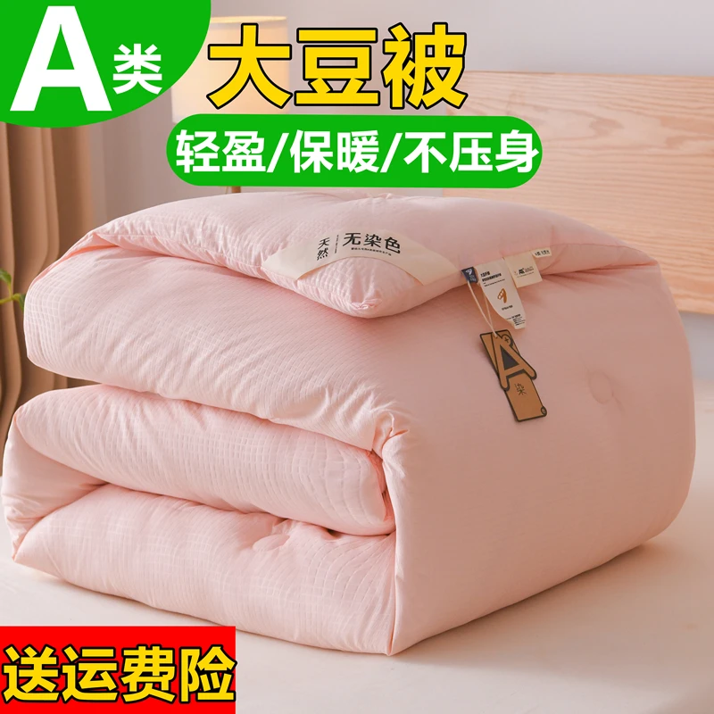 被芯180x200特厚大豆冬被10斤秋天冬季1米8x2米被子一米八乘两米
