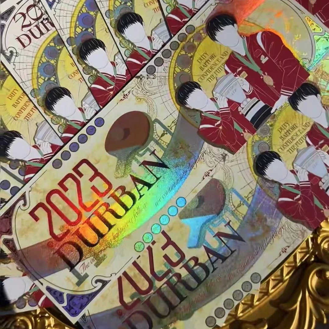 新款莎头德班混双孙颖莎王楚钦周边镭射票乒乓球票根纪念应援礼物