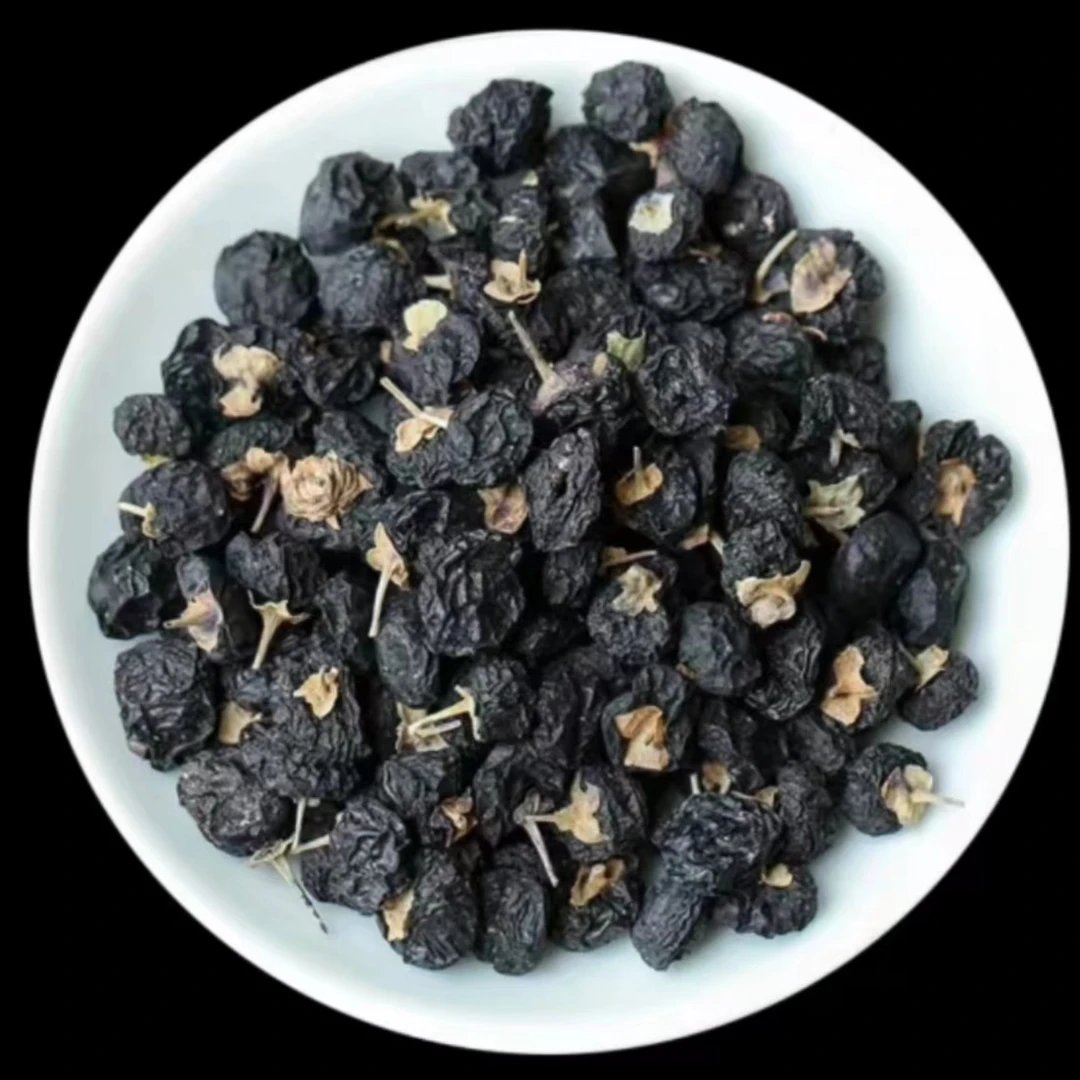 黑枸杞头茬新货青海黑枸杞大果无硫熏无染色颗粒饱满泡茶滋补营养