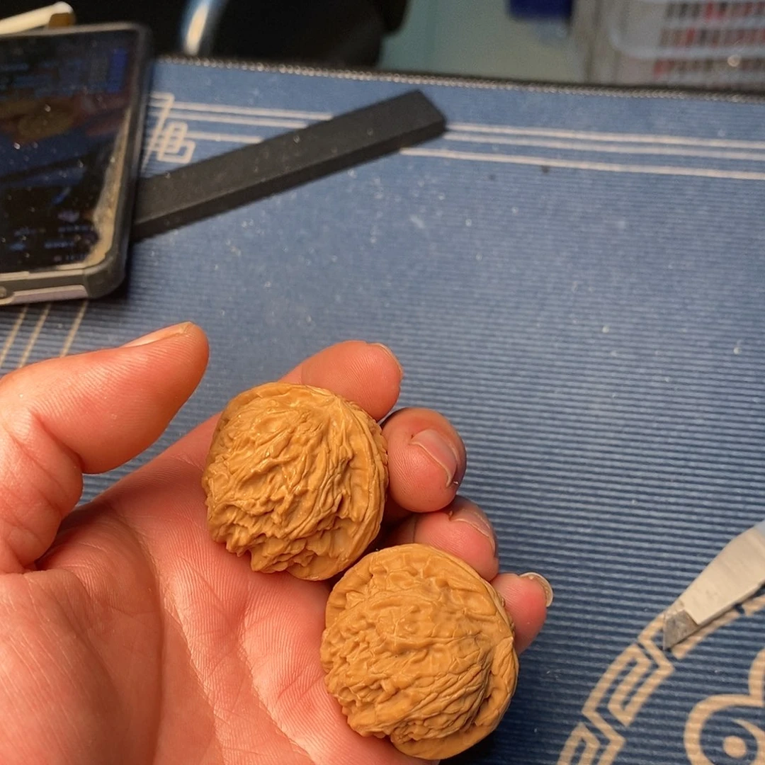橄榄核核雕东*白狮子全品
