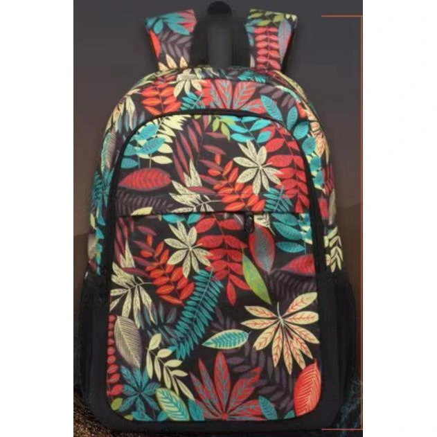 时尚双肩背包潮流户外旅行包休闲学生书包轻便防泼水尼龙布包