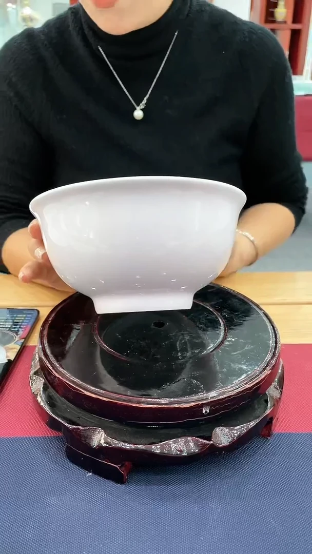 【闪购商品】千年博大浅粉色6.3英寸面碗一只