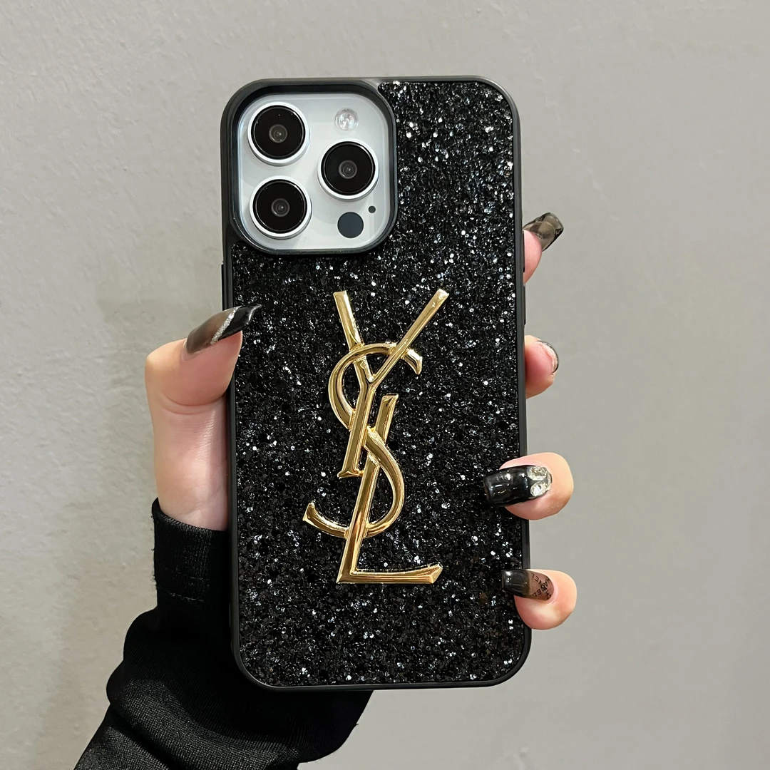潮牌高颜值闪粉苹果14ProMax手机壳奢华15防摔iPhone11个性女神套