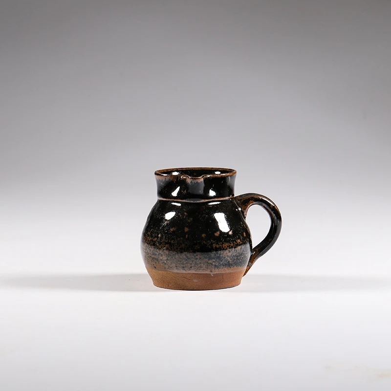 沙坝龙窑手工粗陶中小号茶罐150-180ml左右/电陶炉