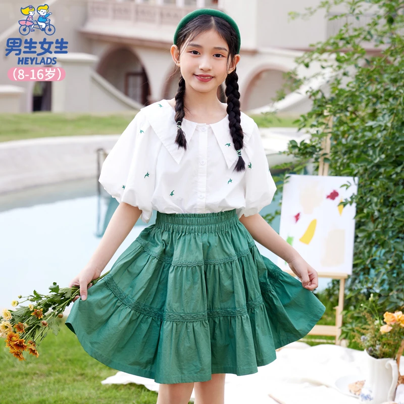 23520女大童半身裙NDBCJ23520A