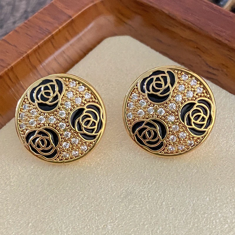 铜合金耳饰 阿媚工厂直销  耳钉A175