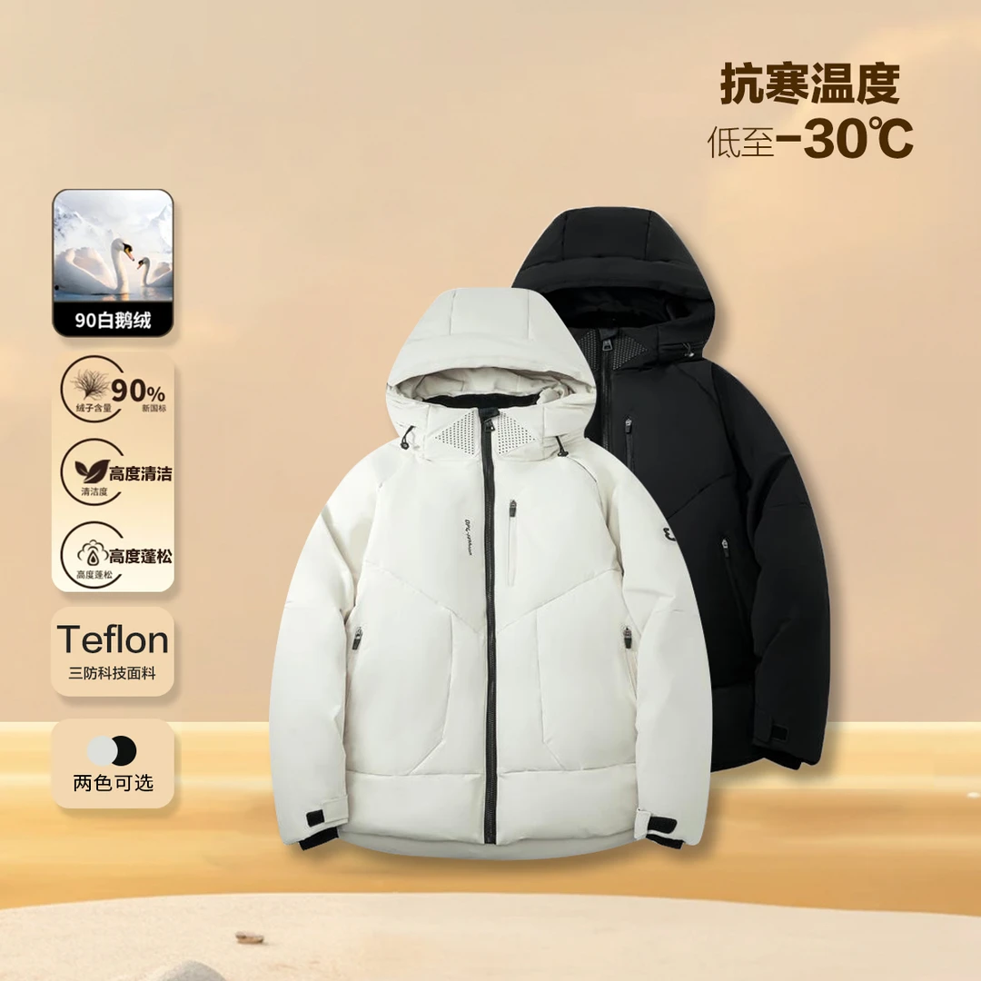 【90绒子极寒系列情侣款鹅绒服】冬季新款保暖休闲外套1831