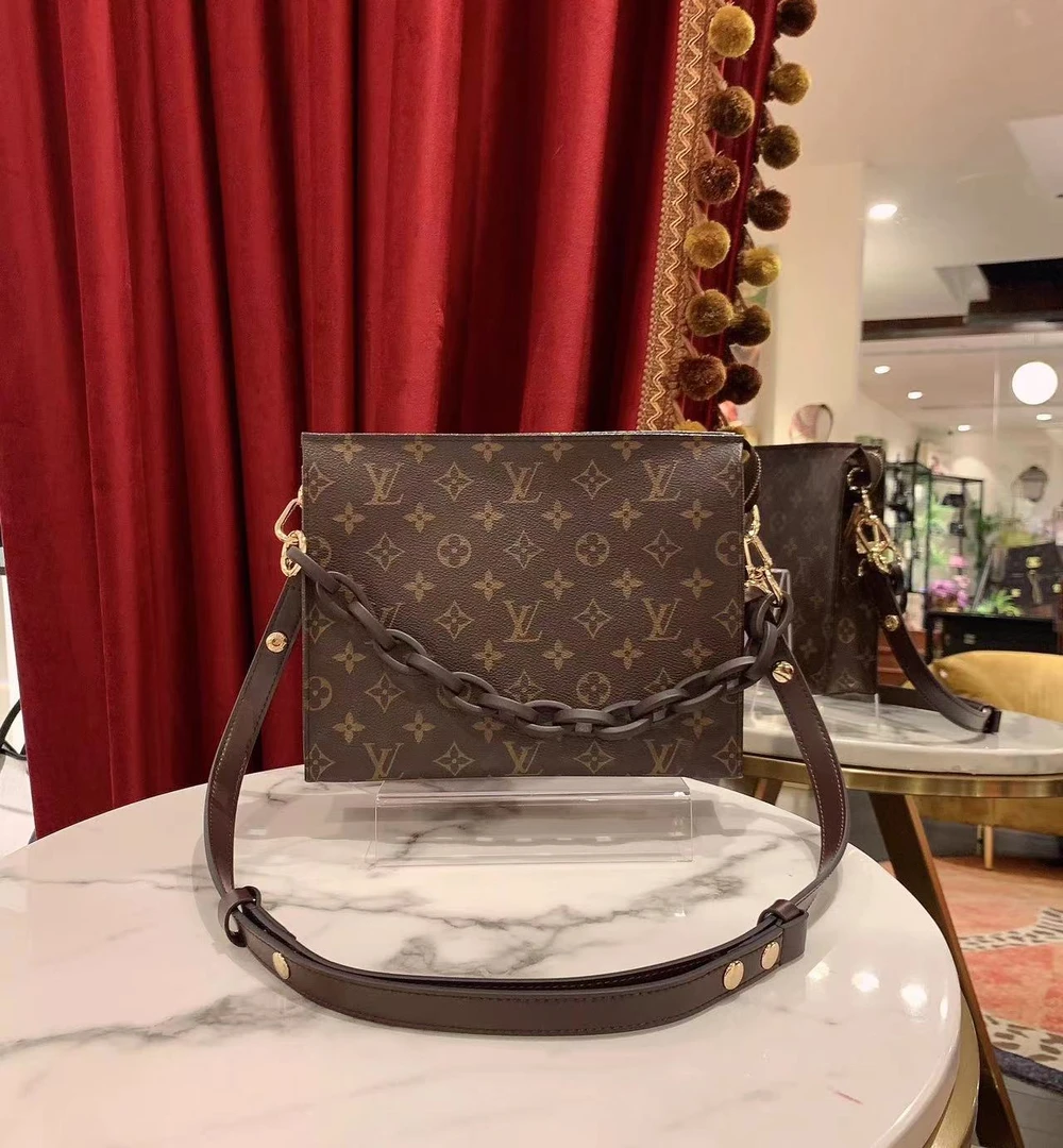 95新 LouisVuitton/路易威登 洗漱包26老花金扣/洗漱包/23603424