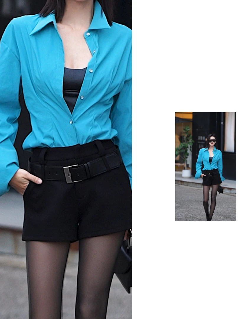 z039原创简约百搭衬衣