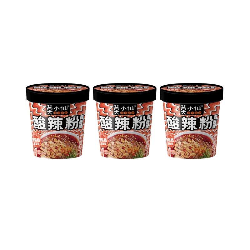 【莫小仙】青春版酸辣粉3桶装冲泡方便美味即食代餐夜宵