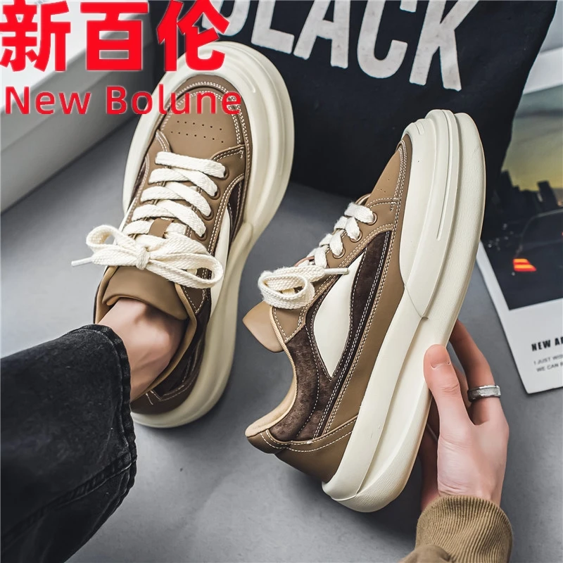 新百伦增高鞋子男款夏季透气小众大头鞋休闲板鞋潮流厚底运动潮鞋
