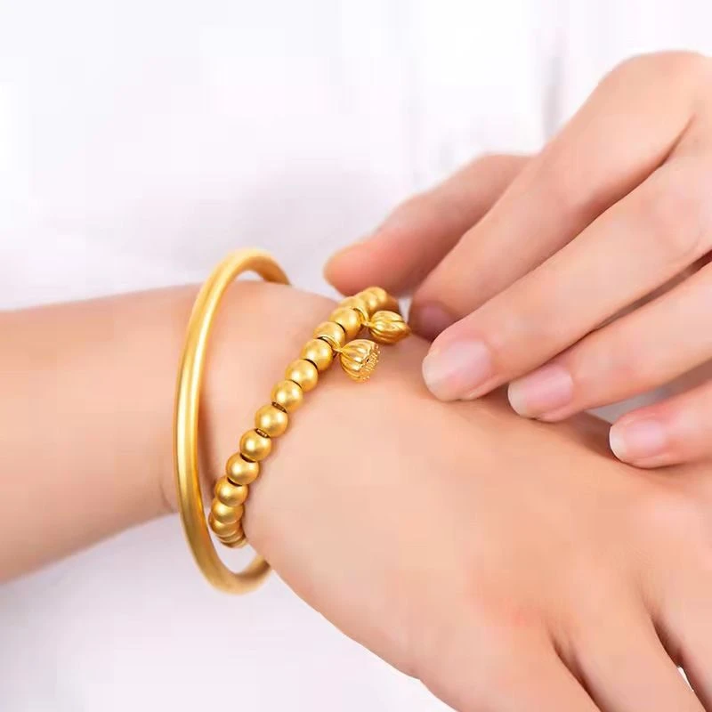 合金手镯 （抖音好物）古法传承加何何美美两世欢款