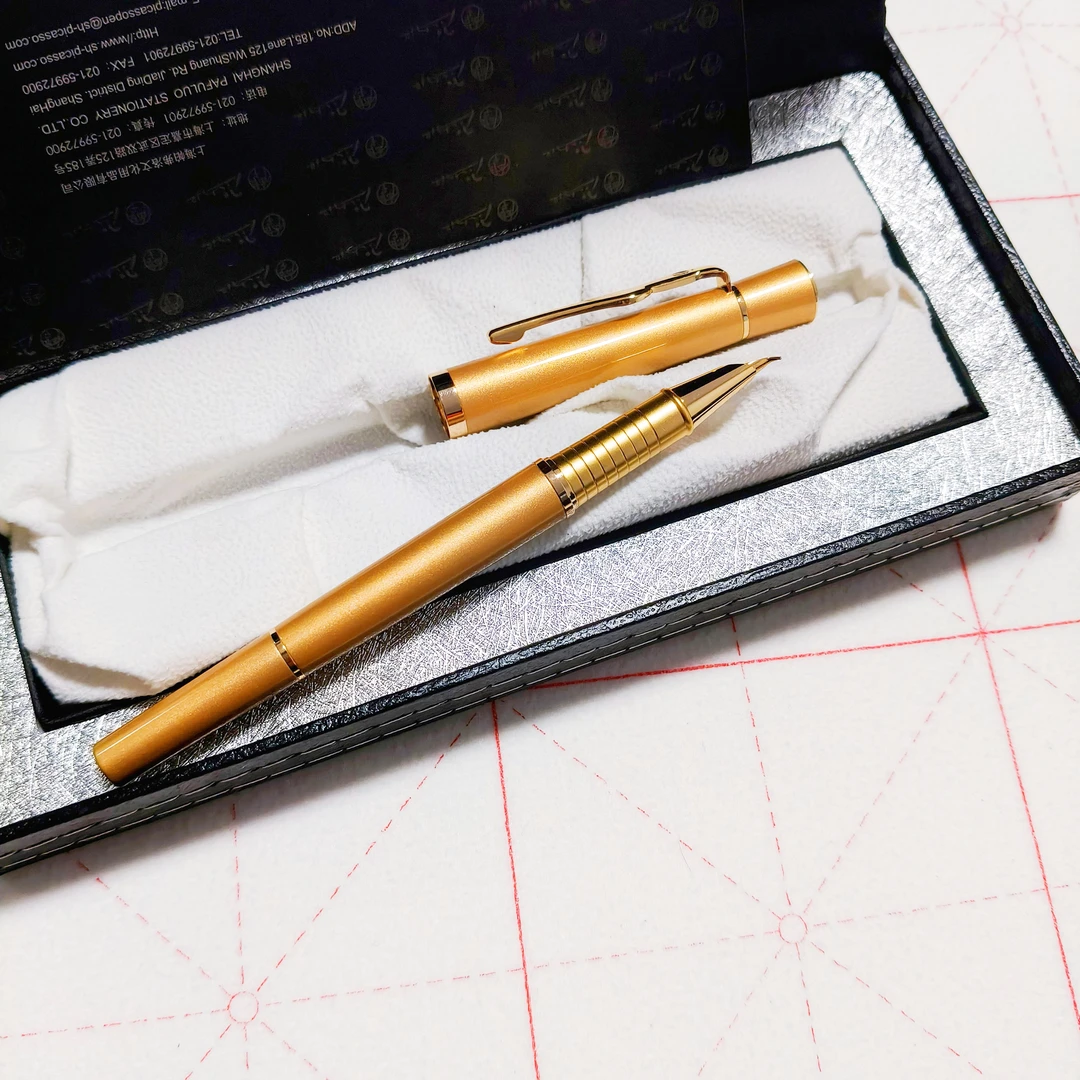毕加索土豪金尊华丽颖 精品打磨美工笔高考毕业季儿童世纪退货