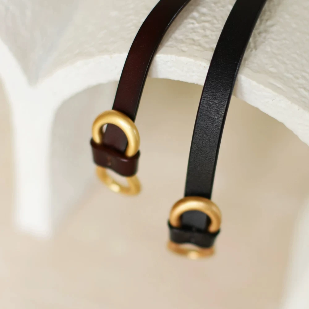 自由调节无孔细腰带女百搭简约腰带