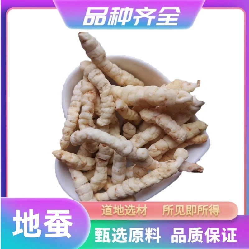 地蚕无硫土冬虫新品干货肺痨草120克正宗地蚕正品无硫包邮非茯苓