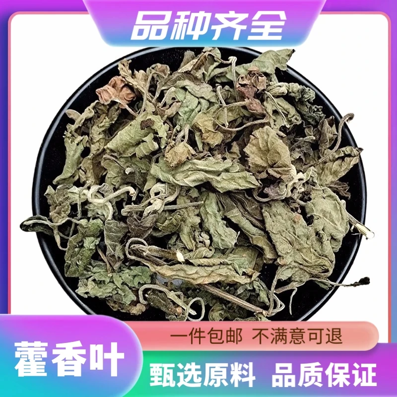 正品新货藿香无硫熏广藿香叶 土霍香藿香佩兰新鲜干货非鱼腥草