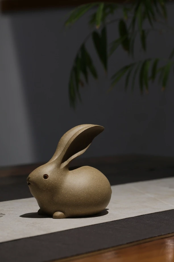 朱亚军 紫砂 茶宠 兔子