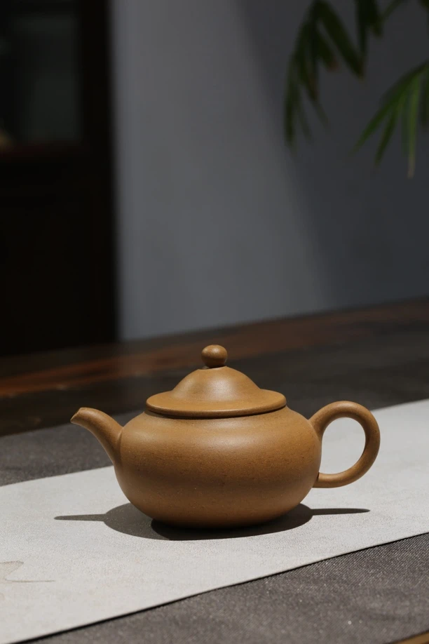 笠帽 紫砂壶 段泥 180cc