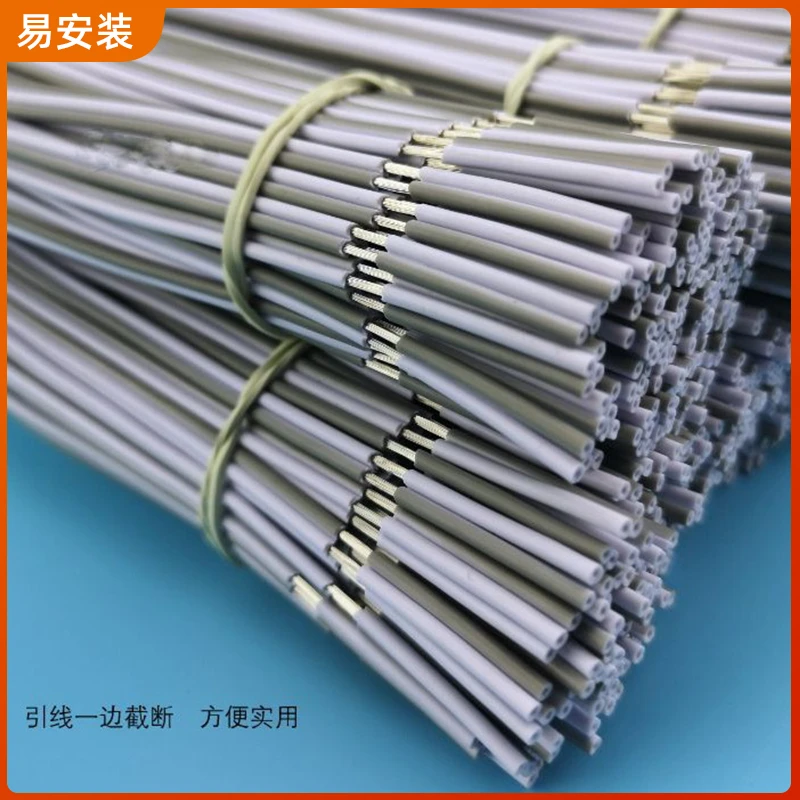 发光字镀锡连接线白注黑白注红粘锡半剥发光字专用截断线实用方便