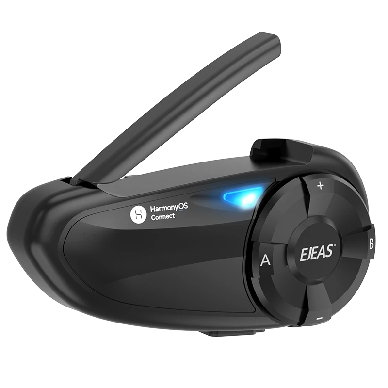 EJEAS爱骑仕鸿蒙Q7摩托车滑雪蓝牙耳机骑行头盔蓝牙对讲耳机全盔