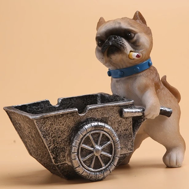 网红便携式烟灰缸家用客厅爆款个性创意办公室卡通可爱潮流摆件