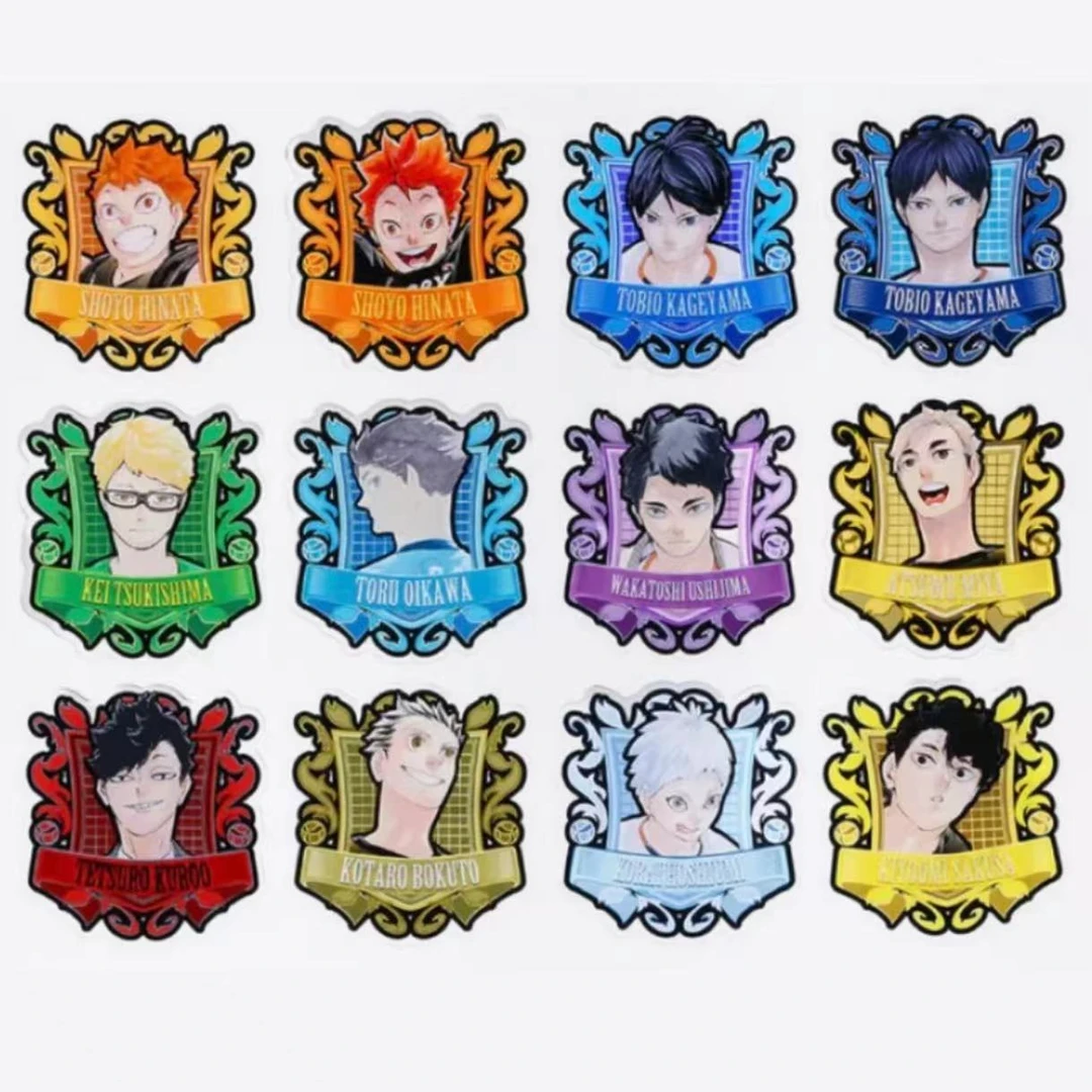 【顺丰包邮】排球少年JS异形亚克力吧唧动漫周边盲盒【代拆】