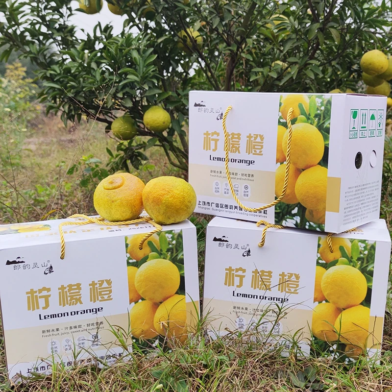 鲜嫩多汁！绿标柠檬橙，富含维C，唤醒你的味蕾！特惠5斤装