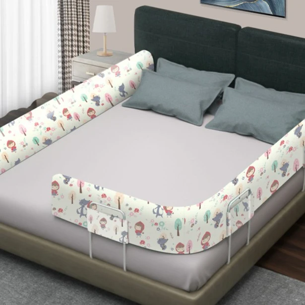 多功能防滚落儿童防摔婴儿围栏幼儿通用软包床尾安全防掉稳固