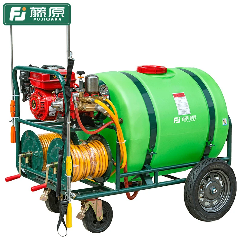 Fujiwara/藤原打药机高压汽油消毒防疫喷雾器电动高压喷雾机大型