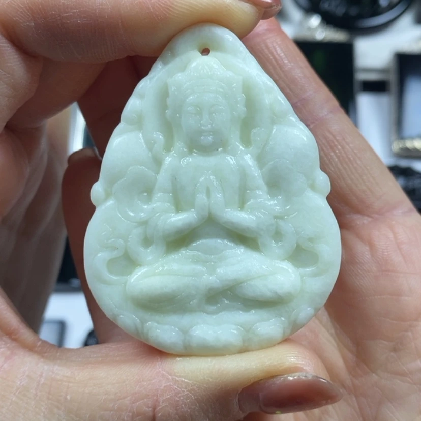 【闪购商品】岫玉挂坠未镶嵌