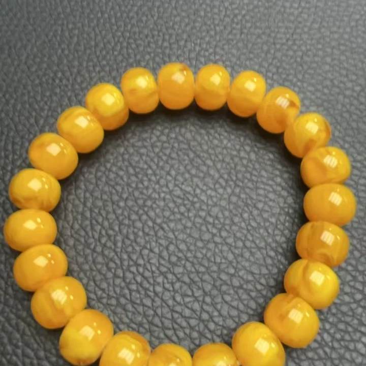 d28 金角蜜时尚单圈手串