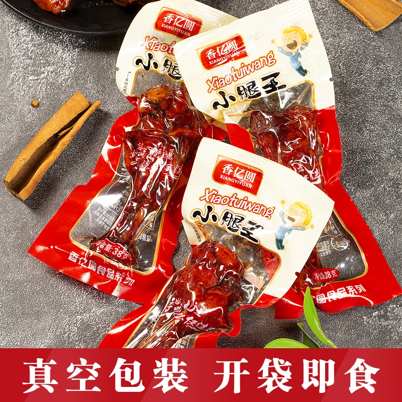 香亿圆小腿王38g22袋 开袋即食真空包装卤香四溢