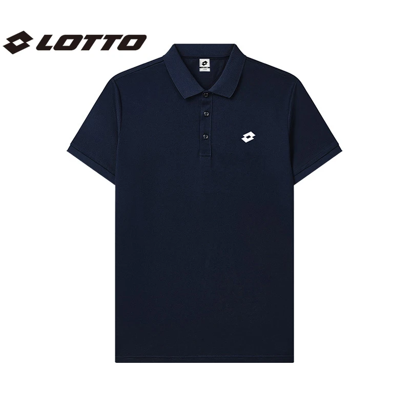 LOTTO/乐途2023夏季新款男子商务休闲冰感透气POLO衫户外运动短袖