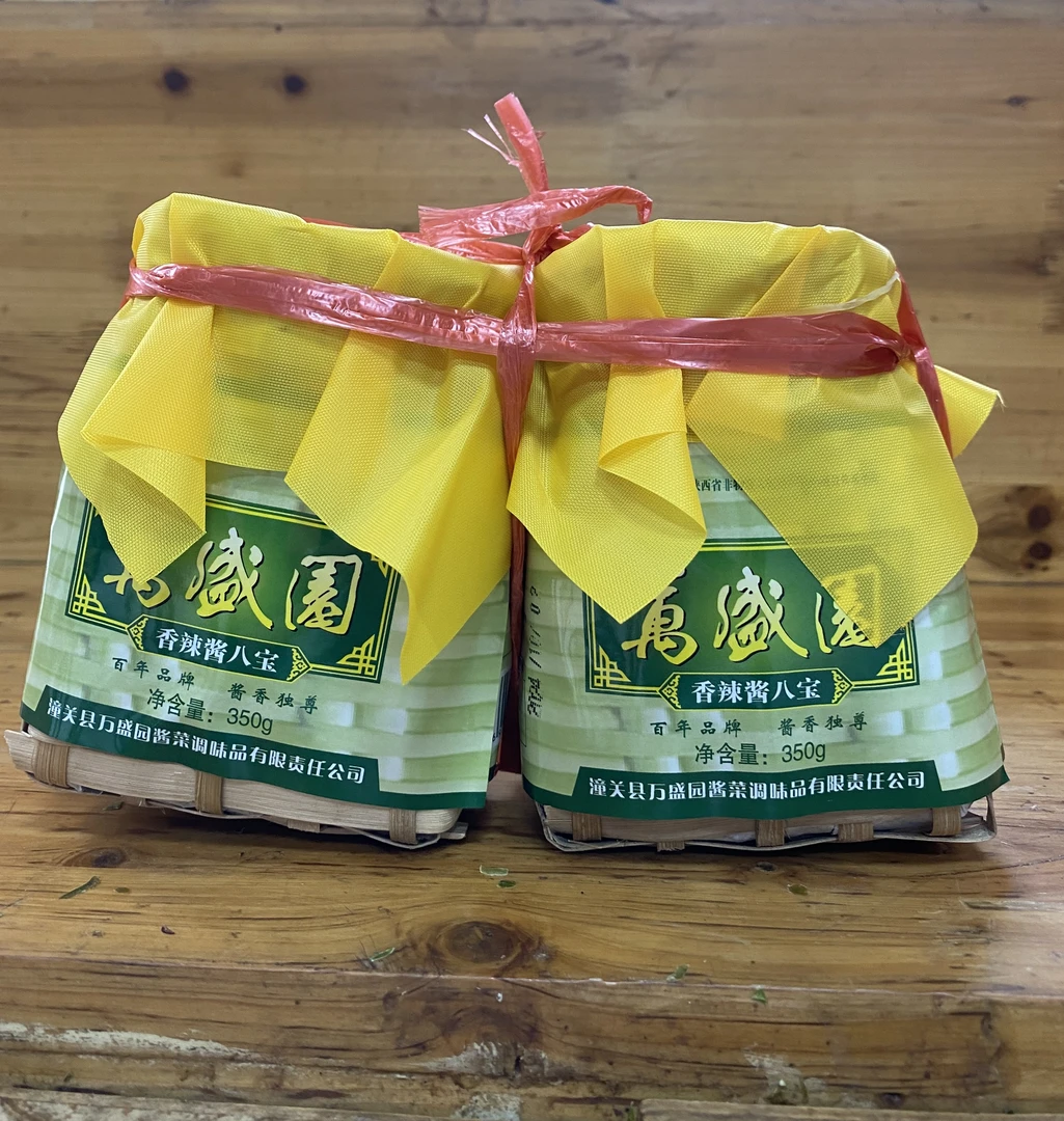 《万盛园》酱菜  香辣酱八宝350g*2瓶