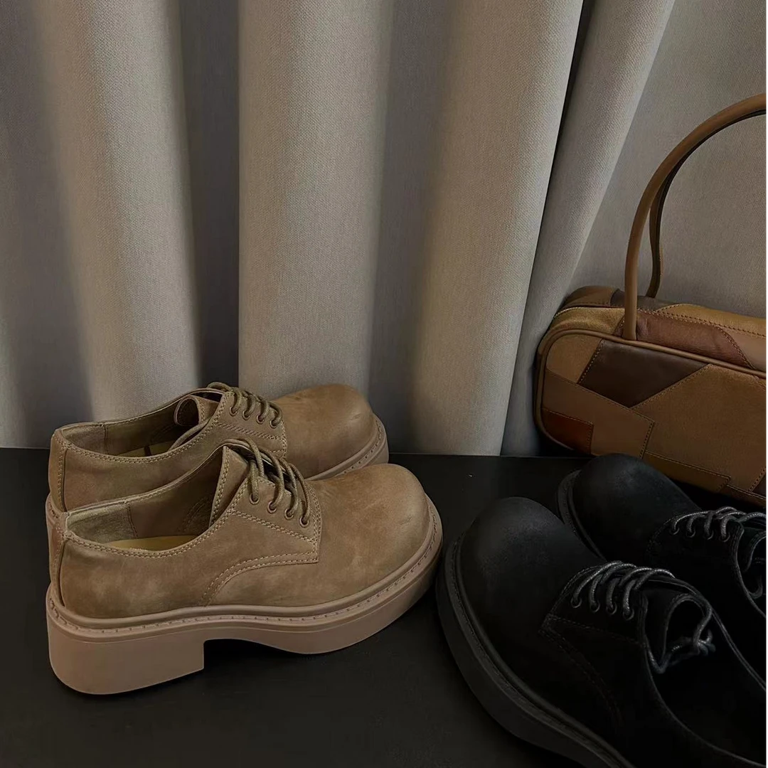 【AiAi】 德比大头鞋  真皮大头英伦乐福鞋 特价处理   8068-2