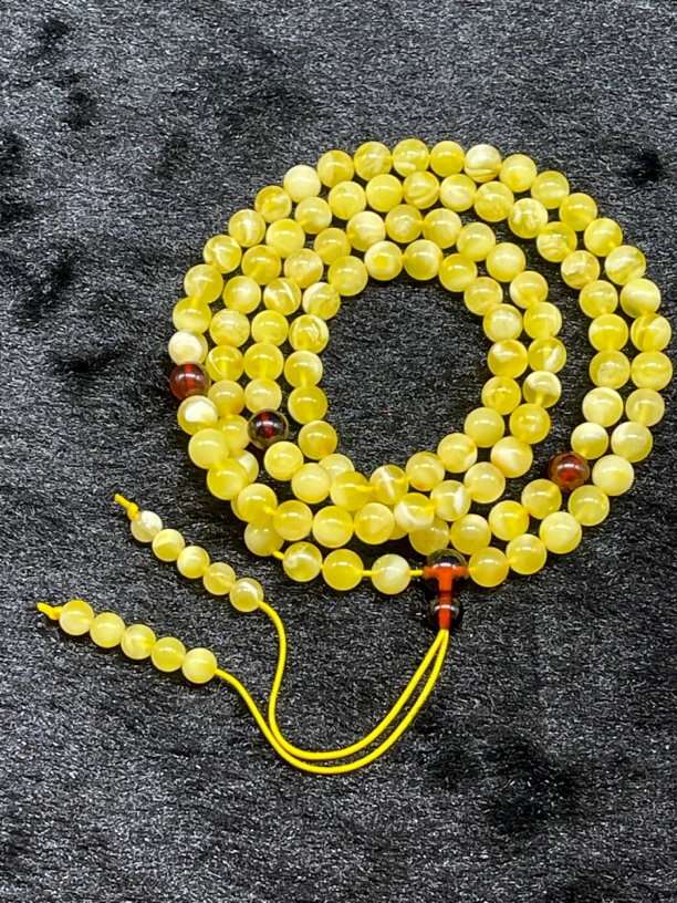 5mm+108颗蜜蜡佛珠