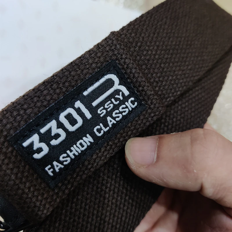 编织腰带直播间礼物男士无牙帆布腰带3.8cm加厚腰带男款福袋皮带