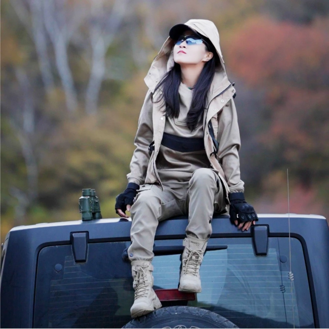 【木子户外】男女同款马甲背心休闲情侣连帽秋款薄款登山马甲背心