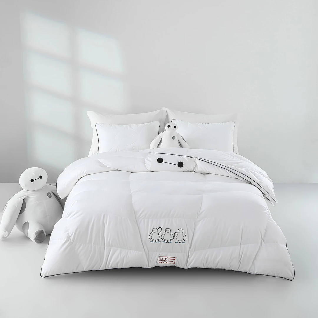 【商场同款】超能陆战队IP联名95%波兰白鹅绒被：大白羽绒被秋冬