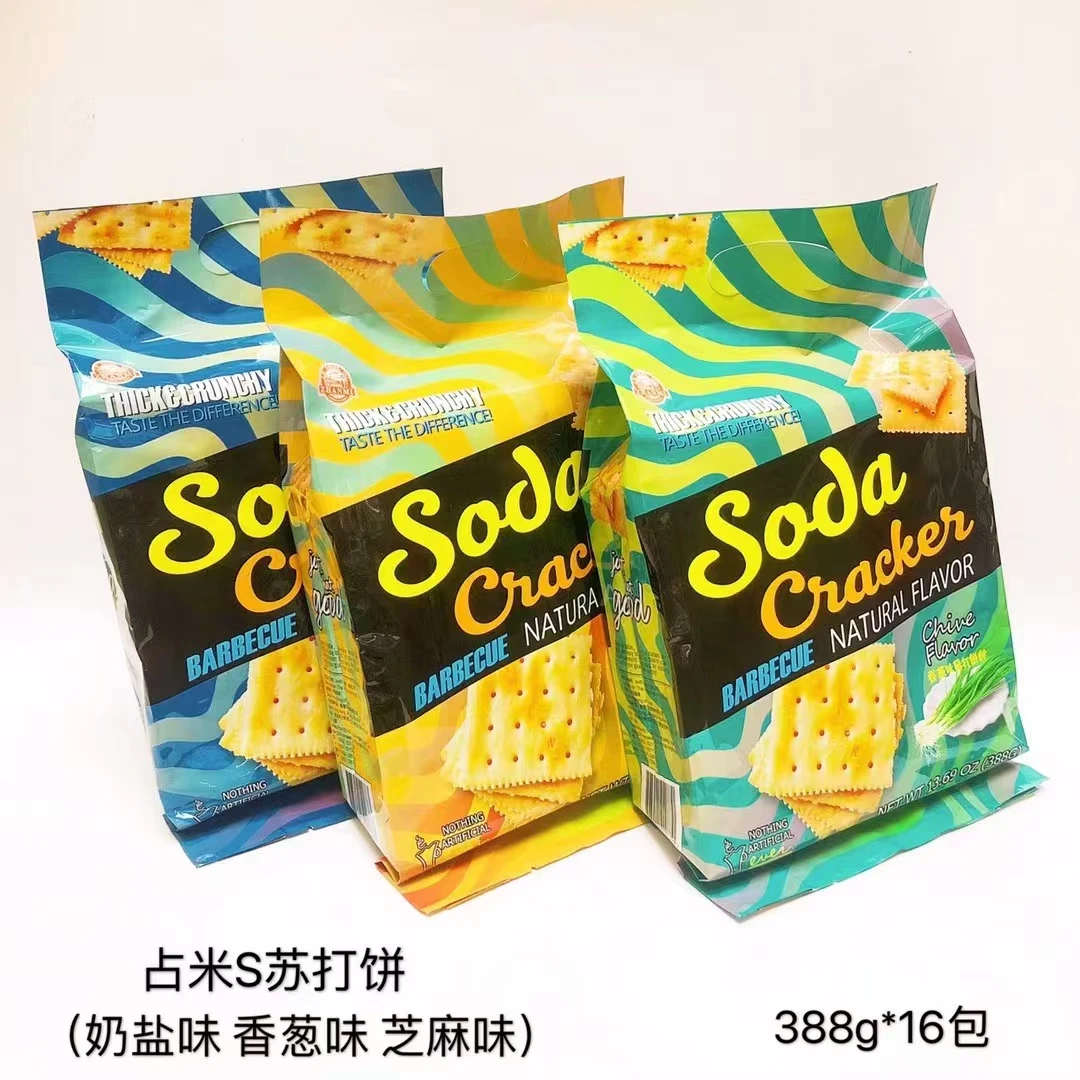占米苏打饼（香葱味、奶盐味、芝麻味）