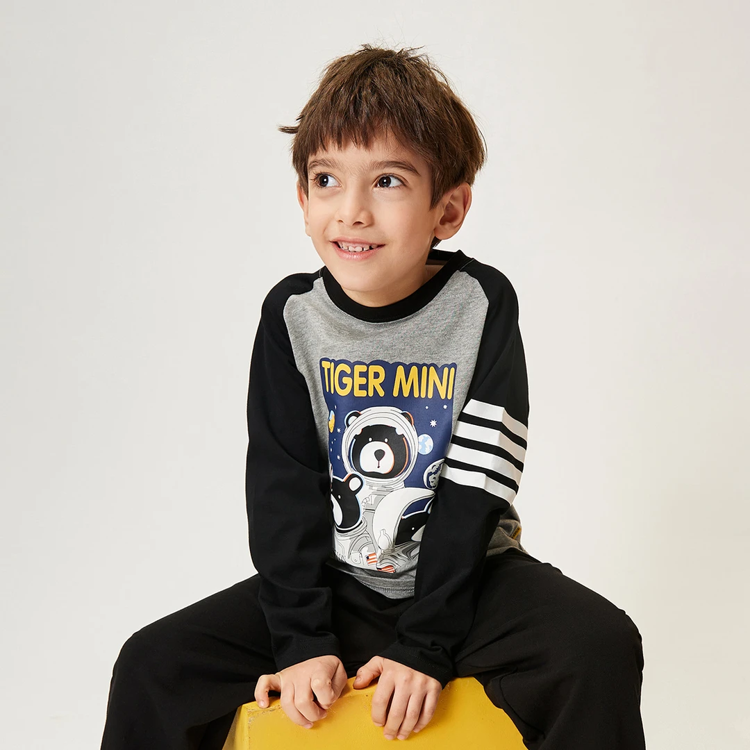 卫衣休闲宝宝纯棉t恤长袖男童打底衫2025春装新款儿童上衣薄款