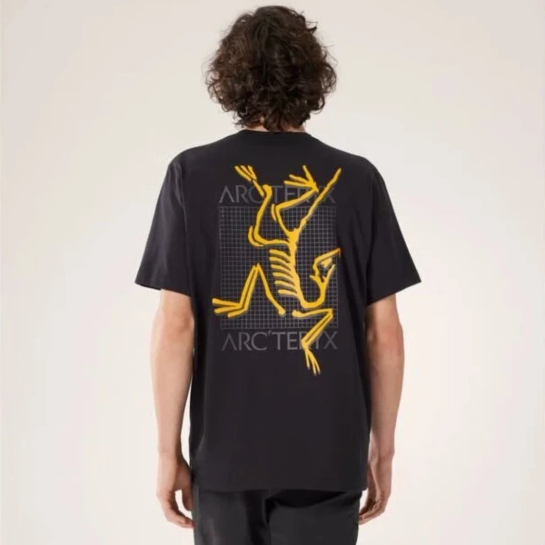 ARC'TERYX/始祖鸟Multi Bird Logo Ss 后背字母Logo复古圆领短袖