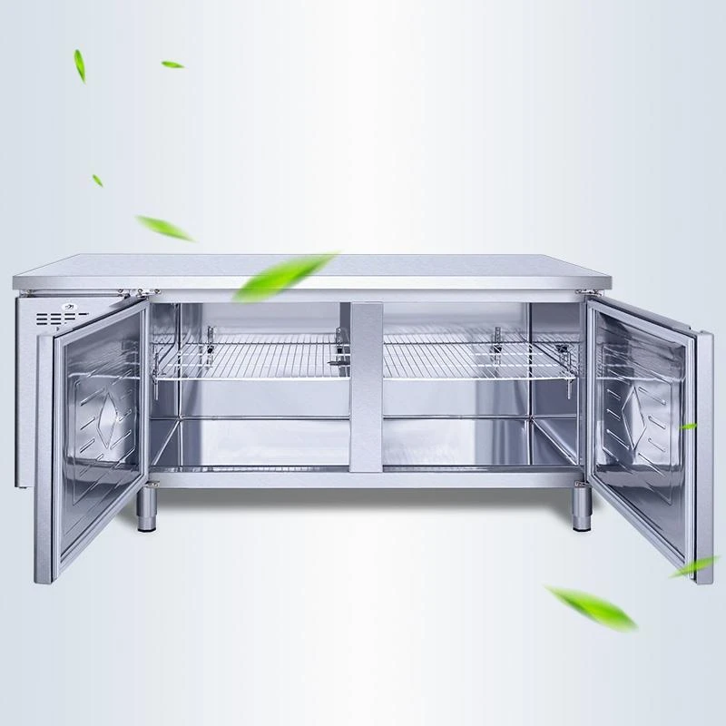 冰柜商用大容量冷藏保鲜工作台卧式冷冻冰箱厨房操作台奶茶店设备