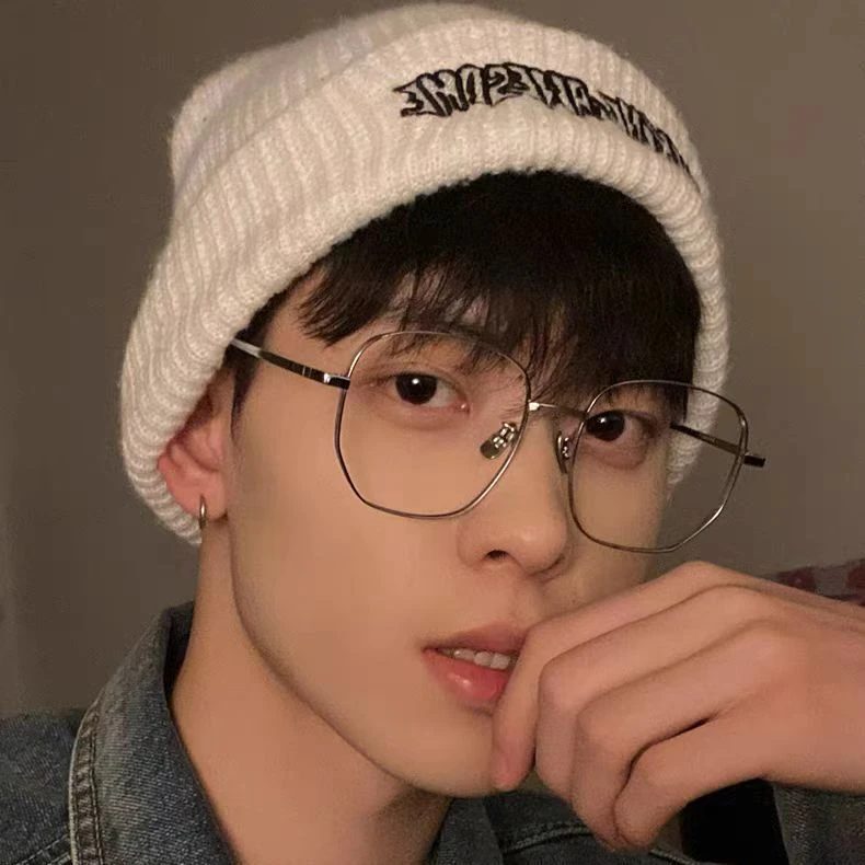 近视眼镜防蓝光抗辐射大框镜架男女学生平光镜专业百搭