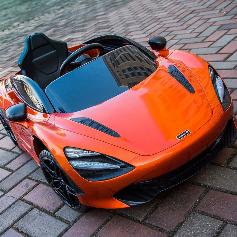 迈凯伦儿童车电动四轮汽车可坐人宝宝小孩跑车子遥控玩具电瓶童车