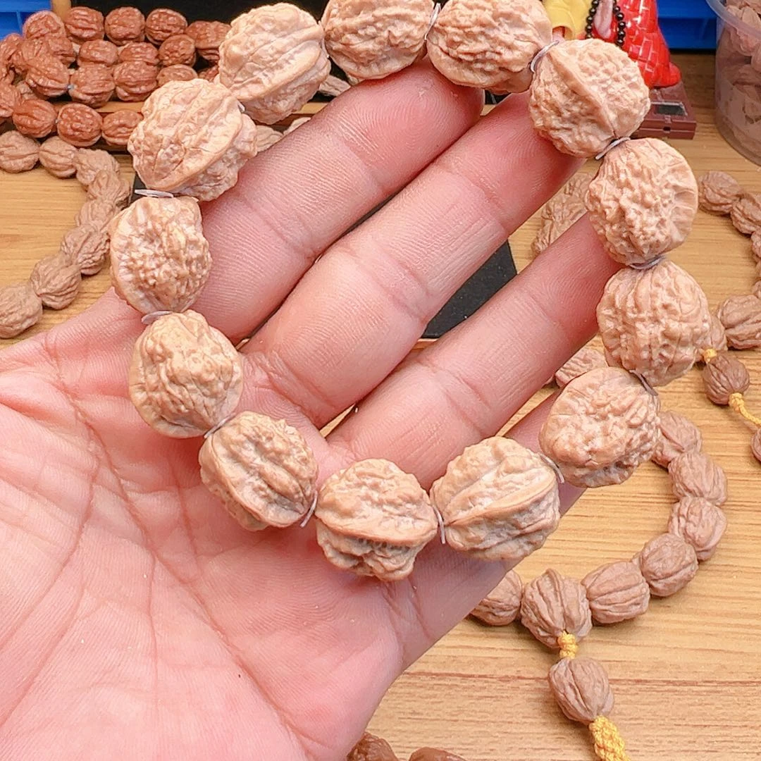 猴头核桃手串金蟾18